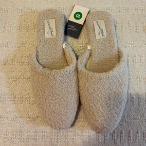 Universal Thread Margot sherpa memory foam mule NWT size 10